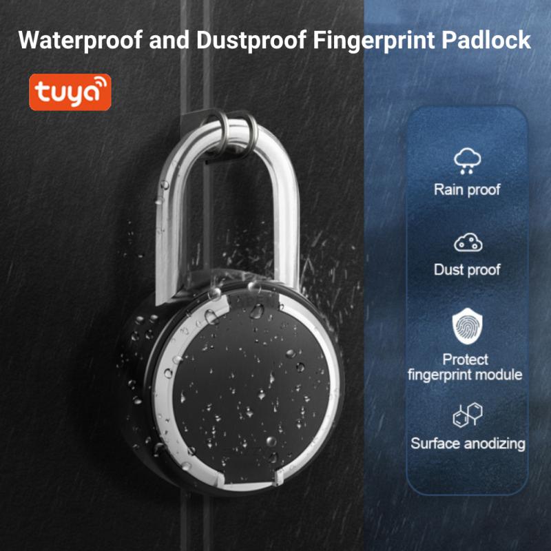 Fingerprint Padlock Waterproof | Lock Fingerprint Waterproof -