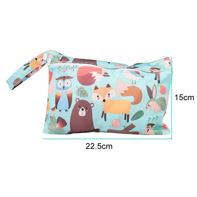 Waterproof Reusable Wet Bag For Nursing Menstrual Pad Baby Cloth