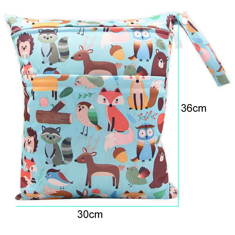 Waterproof Reusable Wet Bag For Nursing Menstrual Pad Baby Cloth