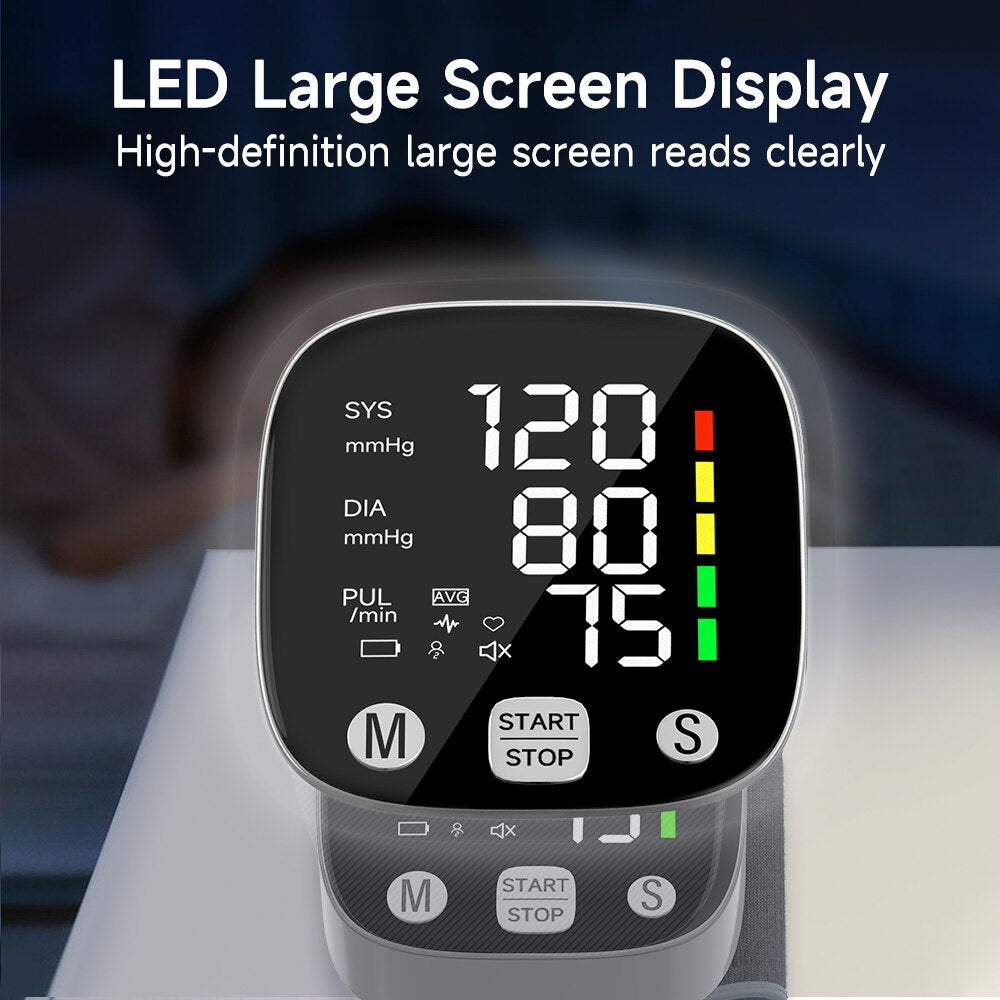 Yongrow New Led Rechargeable Wrist Blood Pressure Monitor