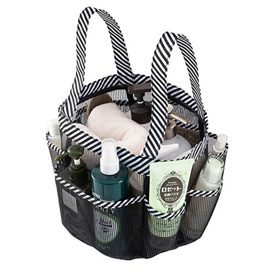 Bathroom Shower Caddy Mesh Shower Basket Caddy for Dorm