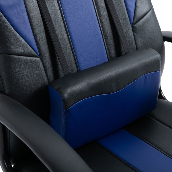 Vinsetto High Back Racing Style PU Leather Gaming Chair Lumbar Support