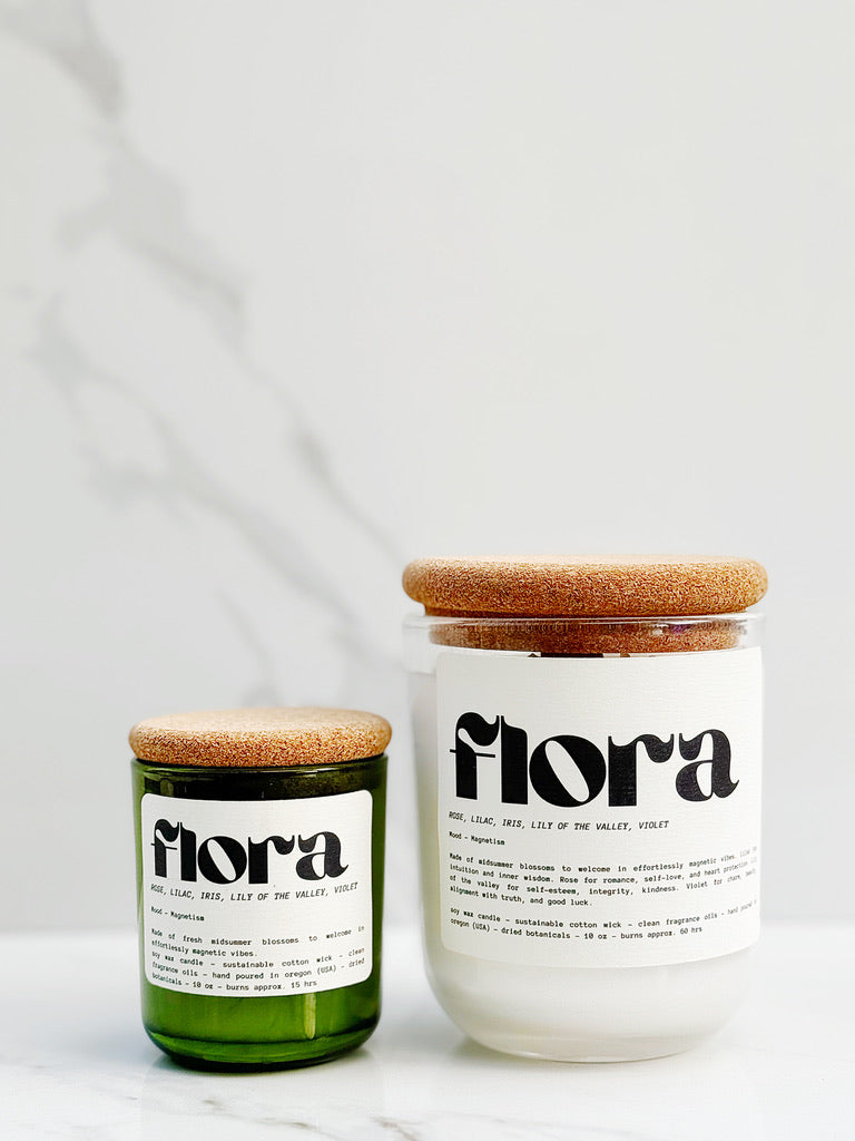 Flora (Mood boosting botanical candles)