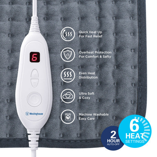 PORTABLE Electric Heating Pad with Control