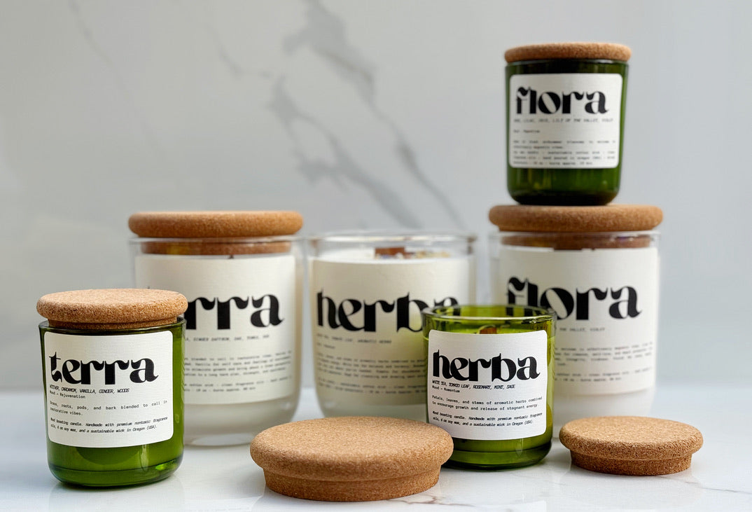 Flora (Mood boosting botanical candles)