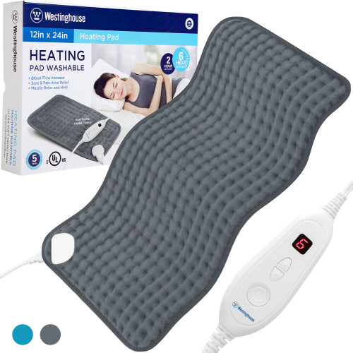 PORTABLE Electric Heating Pad with Control