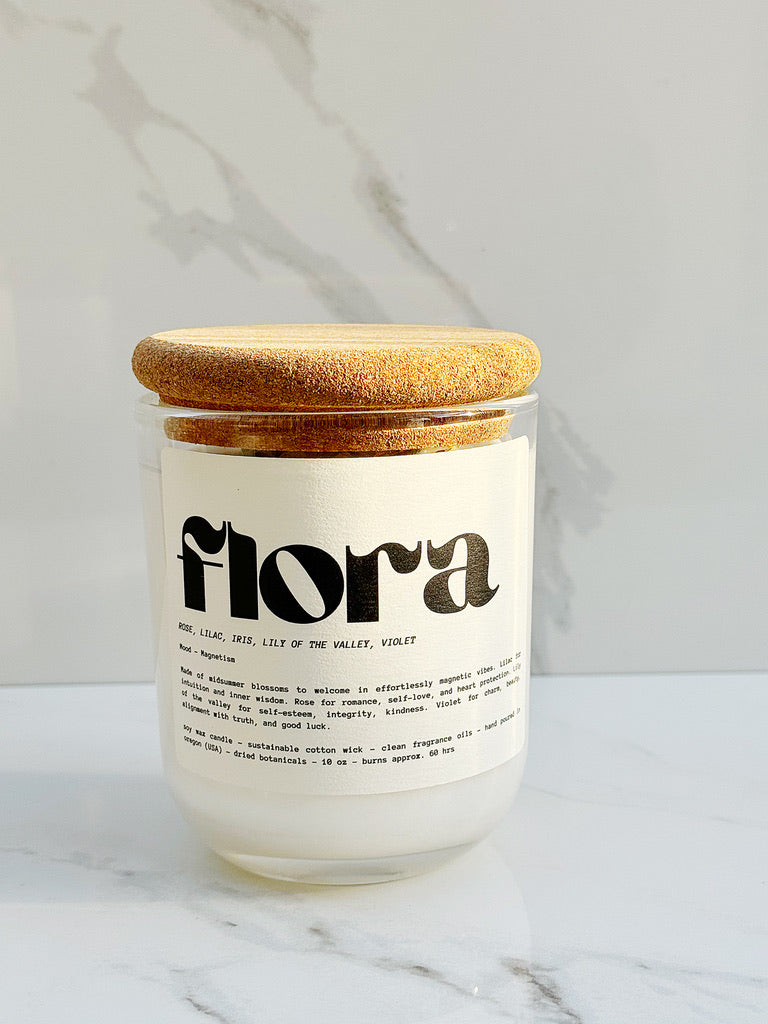 Flora (Mood boosting botanical candles)