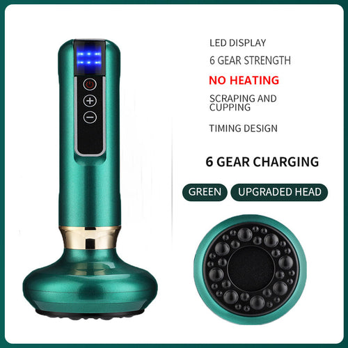 Electric Cupping Massager Vacuum Suction Cup GuaSha Anti Cellulite