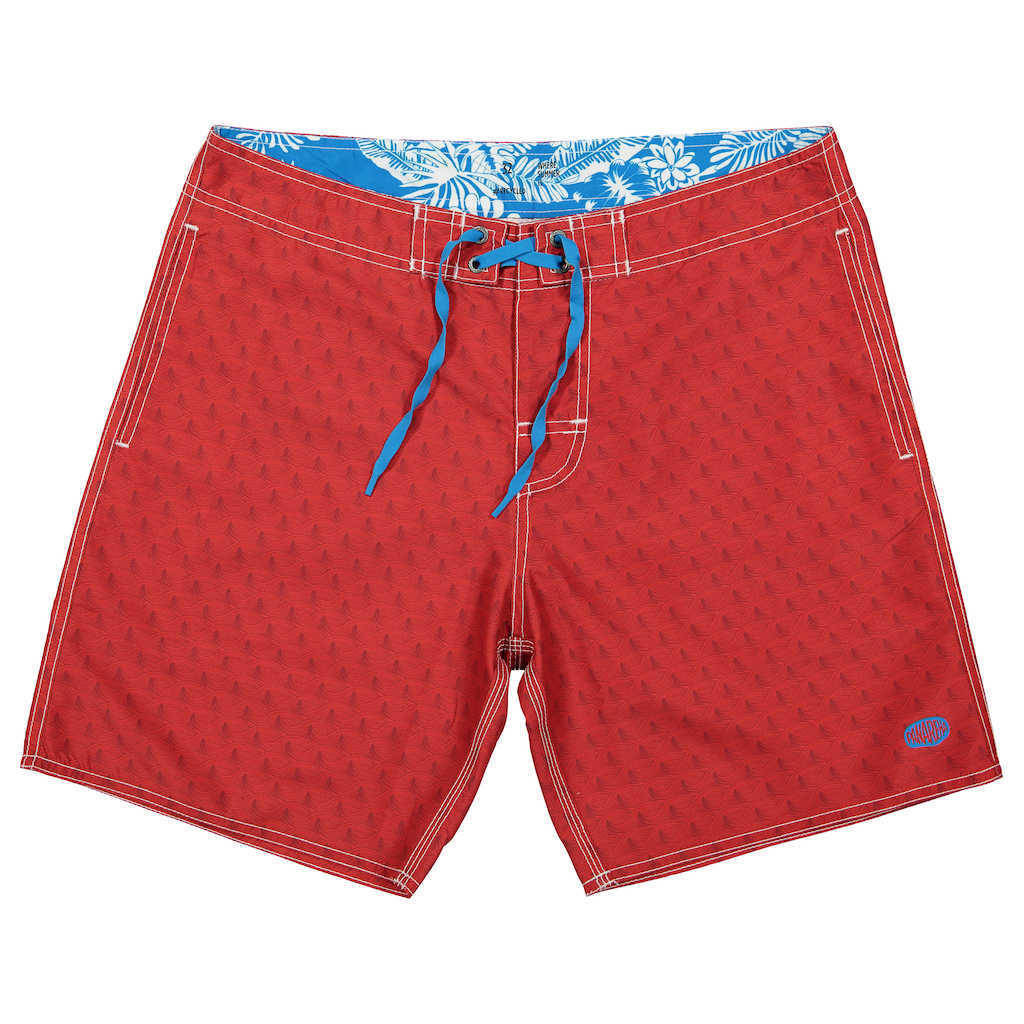 OPUNOHU Beach Shorts RPET Red