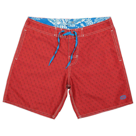 OPUNOHU Beach Shorts RPET Red