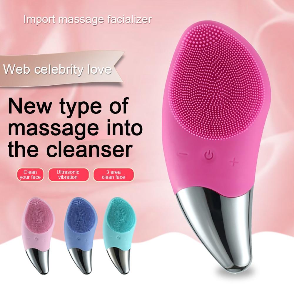 Sonic Pulsing Cleansing Brush and Massager